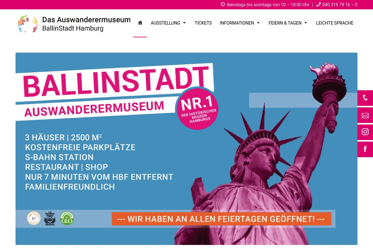 BallinStadt - Auswanderermuseum Hamburg